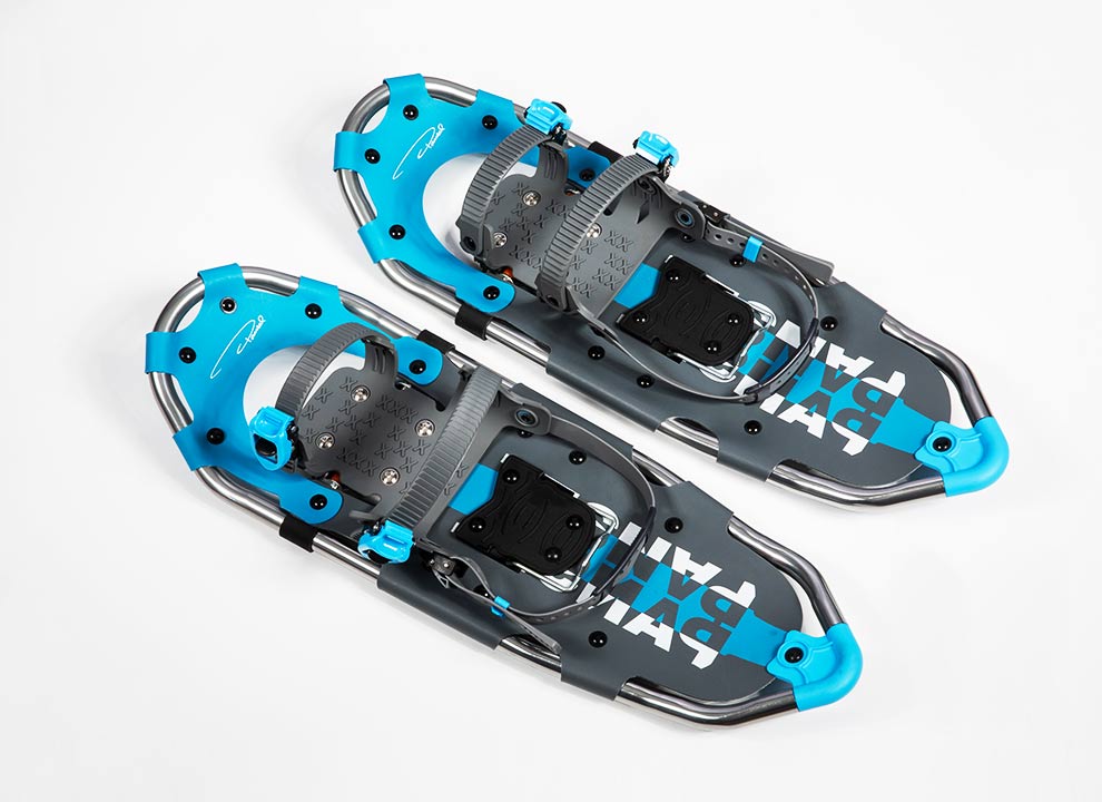 Blue Aluminium Snowshoes