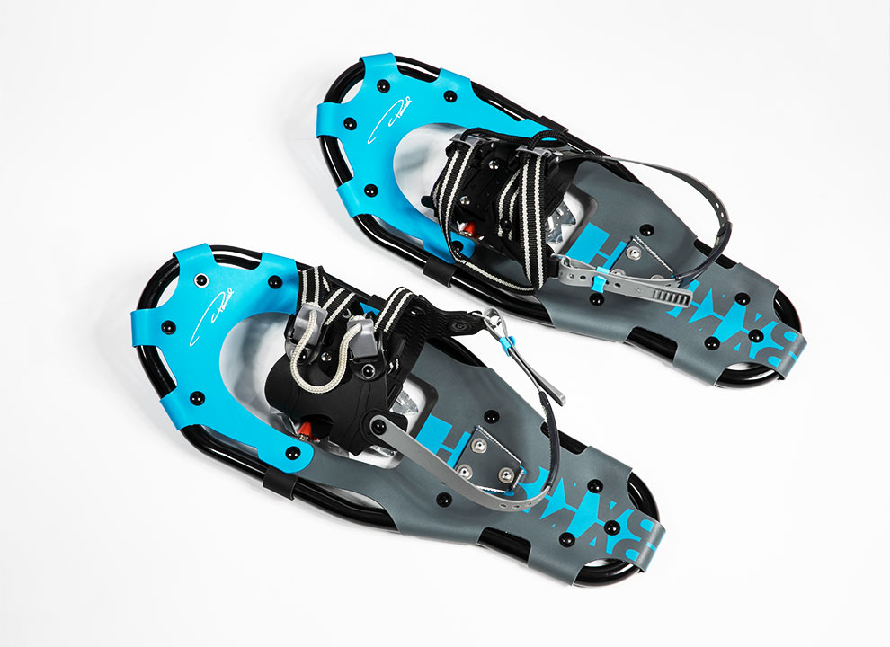Blue HDPE Snowshoes