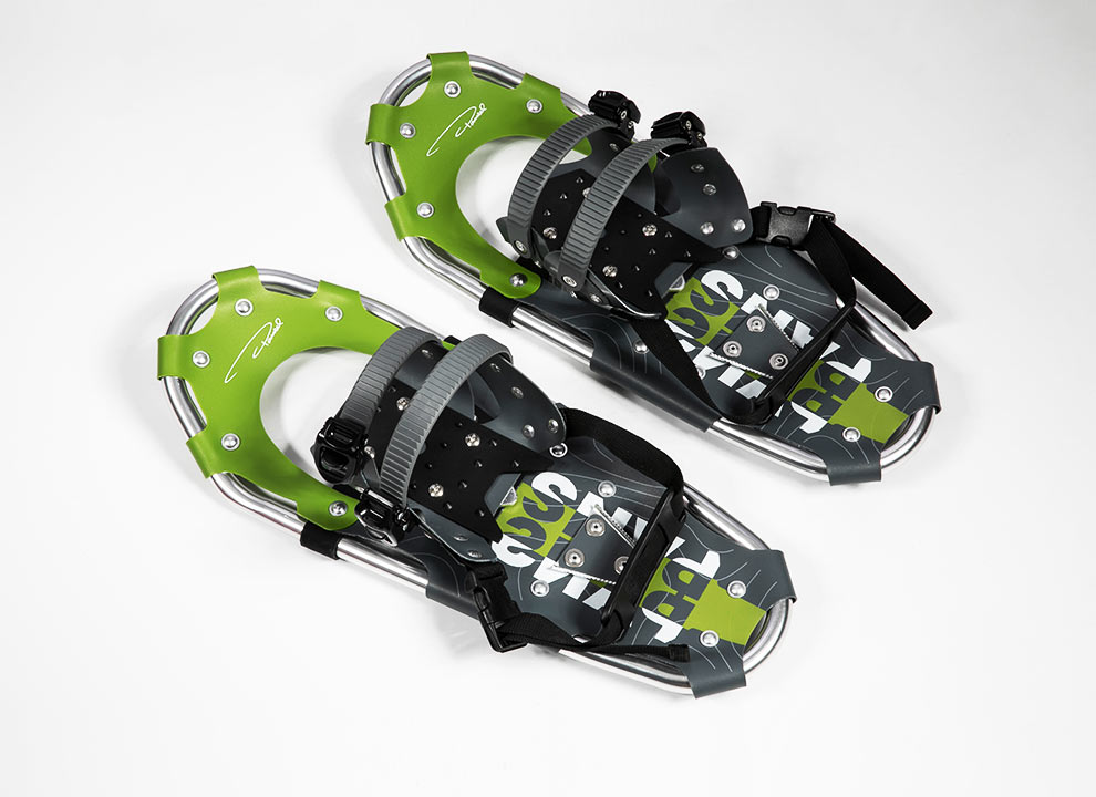 One-pull Binding Snowshoes